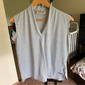 Skhoop Tank Top Light Gray Women’s Small